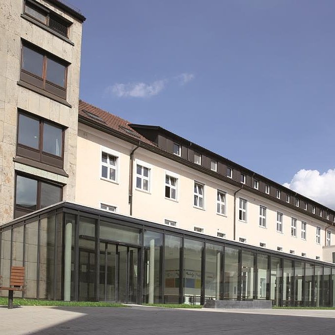 Gebäude der Geriatrischen Rehabilitationsklinik in Horb