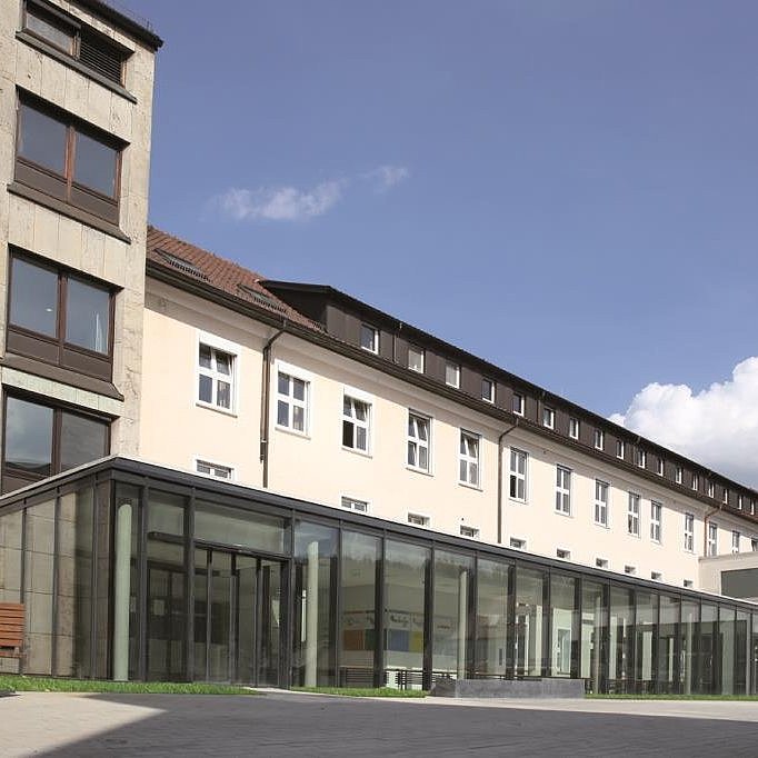Gebäude der Geriatrischen Rehabilitationsklinik in Horb
